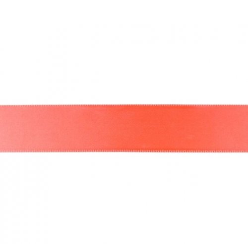 Satinband - Hoodieband - neon orange - 25 mm